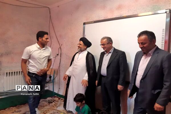 بازدید از کانون رضوان و استخر کاسپین شهرستان محمودآباد