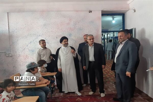 بازدید از کانون رضوان و استخر کاسپین شهرستان محمودآباد