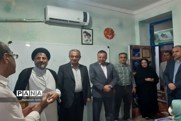 بازدید از کانون رضوان و استخر کاسپین شهرستان محمودآباد