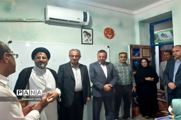 بازدید از کانون رضوان و استخر کاسپین شهرستان محمودآباد
