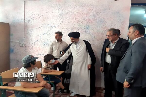 بازدید از کانون رضوان و استخر کاسپین شهرستان محمودآباد