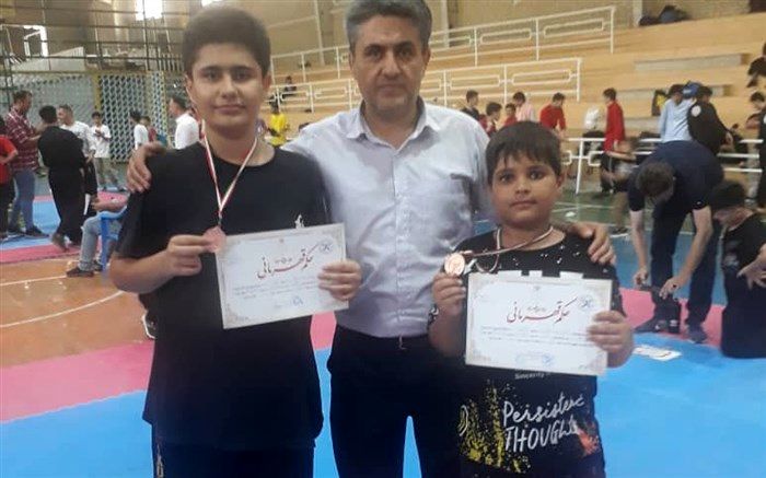 یک مدال نقره و شش مدال برنز سهم کونگ‌فو کاران شهرقدس  برای حضور در مسابقات کشوری