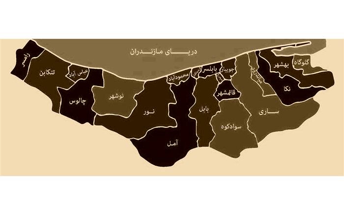 رنگ آبی کرونایی از مازندران رخت بر بست