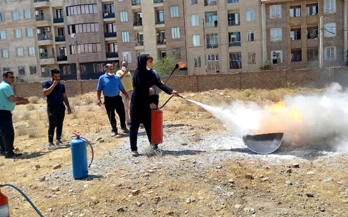 برگزاری دوره آموزشی روش‌های مقابله با حوادث در ملارد