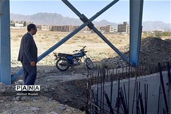 بازدید از پروژه‌های نیم تمام مشارکتی آموزش و پرورش کاشمر