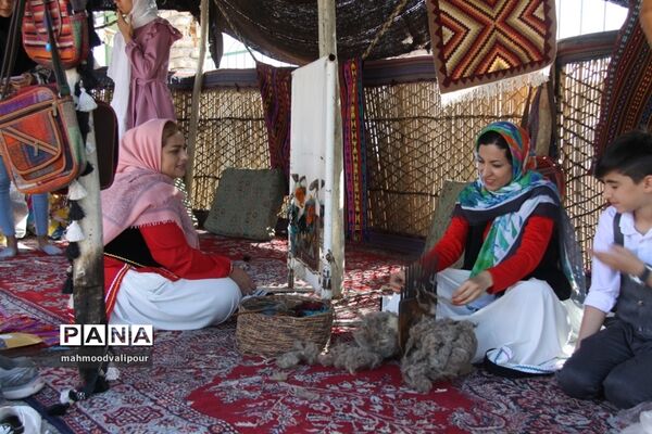 جشنواره بازی‌های بومی محلی دانش‌آموزان مدارس عشایری استان قزوین