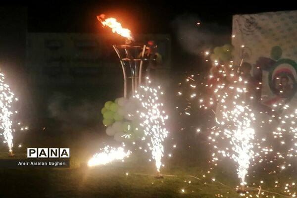 آیین افتتاحیه مسابقات فوتسال فرهنگیان کشور در شیراز
