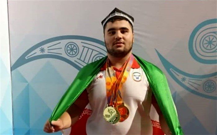 دانش‌آموز اردبیلی طلای مسابقات آسیایی وزنه‌برداری را بر گردن آویخت