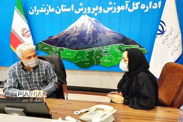 ملاقات عمومی سرپرست معاون آموزش متوسطه آموزش و پرورش مازندران