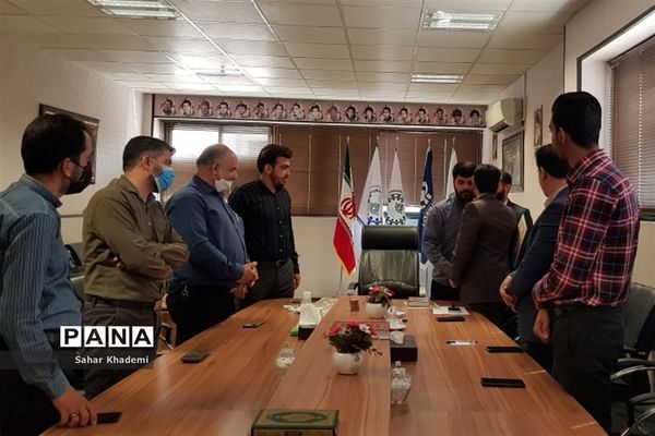 تکریم و معارفه سرپرست معاونت اداری مالی سازمان دانش‌آموزی فارس