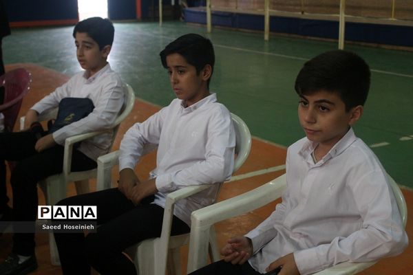 آیین بهره‌برداری از زمین ساحلی آموزشگاه محمدی کاشانی قم