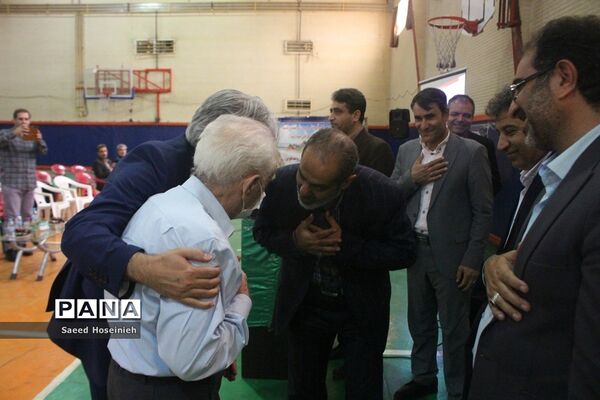 آیین بهره‌برداری از زمین ساحلی آموزشگاه محمدی کاشانی قم