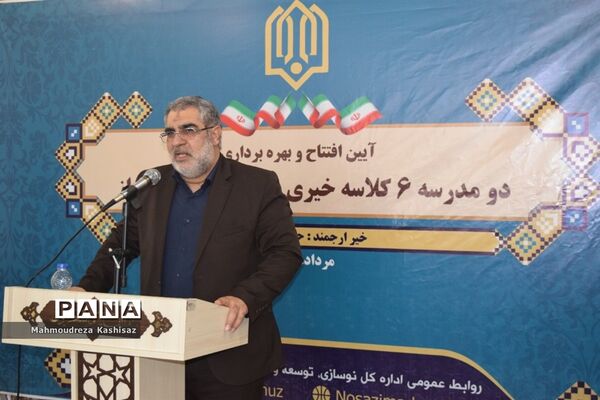 افتتاح دو آموزشگاه شش کلاسه خیرساز در ناحیه سه اهواز