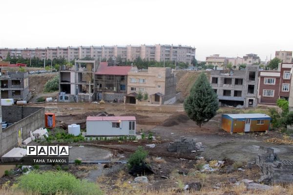 باران سیل آسا در شهرستان پردیس