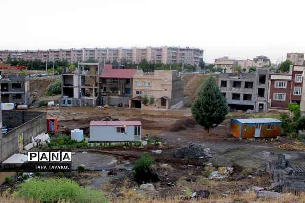 باران سیل آسا در شهرستان پردیس