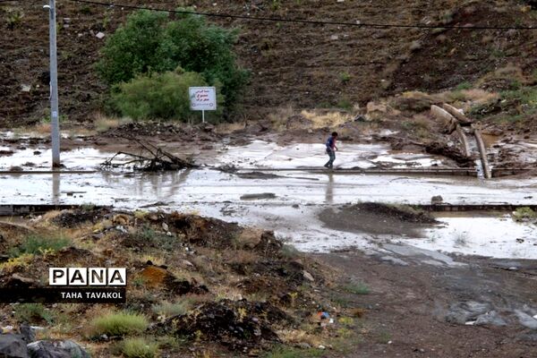 باران سیل آسا در شهرستان پردیس
