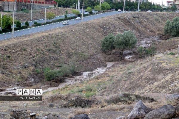 باران سیل آسا در شهرستان پردیس