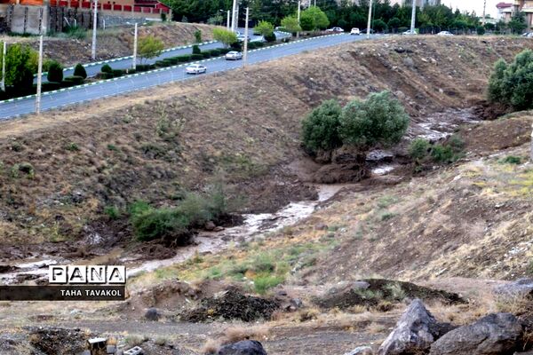باران سیل آسا در شهرستان پردیس
