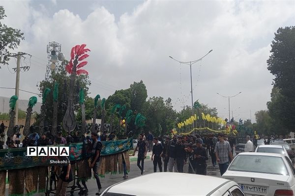 کاروان بزرگ ندای محرم شهر داران