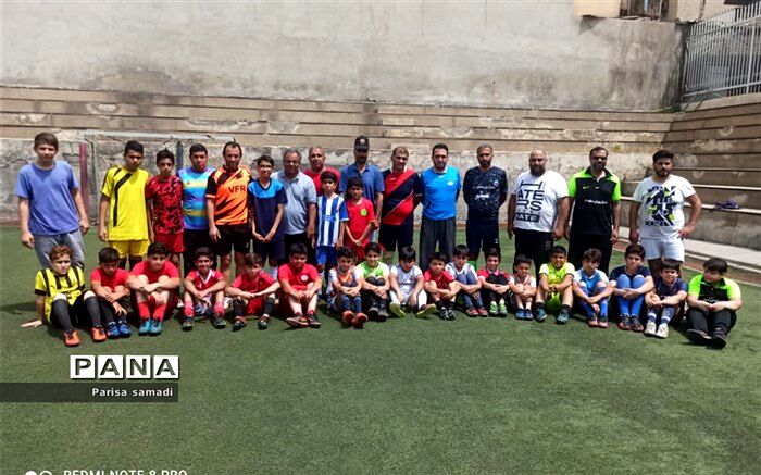 مسابقات فوتبال چهارجانبه طرح شهید خرازی در منطقه ۱۳