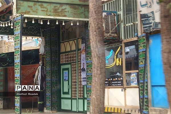 سیاه‌پوش شدن خیابان‌های خلیل‌آباد در ماه محرم
