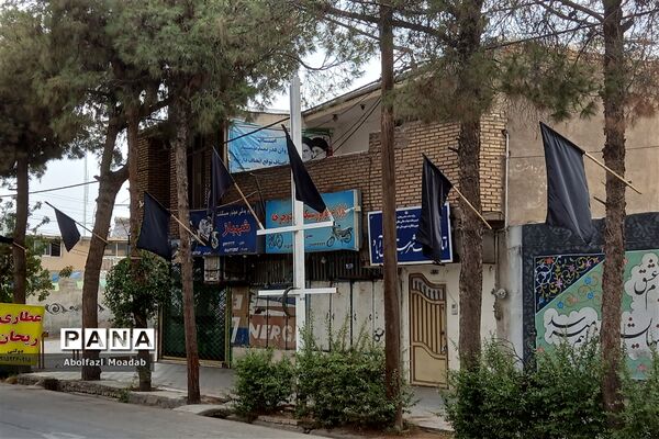سیاه‌پوش شدن خیابان‌های خلیل‌آباد در ماه محرم