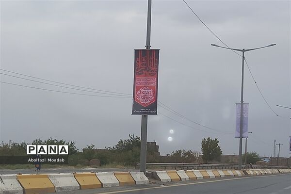 سیاه‌پوش شدن خیابان‌های خلیل‌آباد در ماه محرم