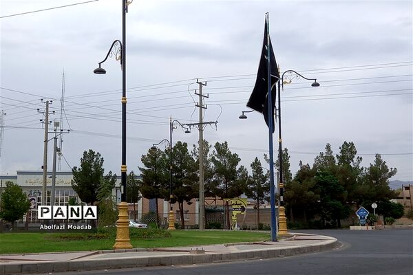 سیاه‌پوش شدن خیابان‌های خلیل‌آباد در ماه محرم