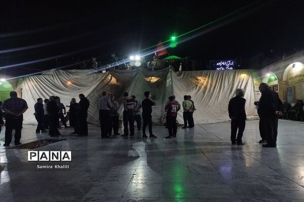 آیین سیاهپوشان مسجد تاریخی چهل اختران قم