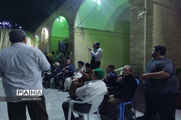 آیین سیاهپوشان مسجد تاریخی چهل اختران قم
