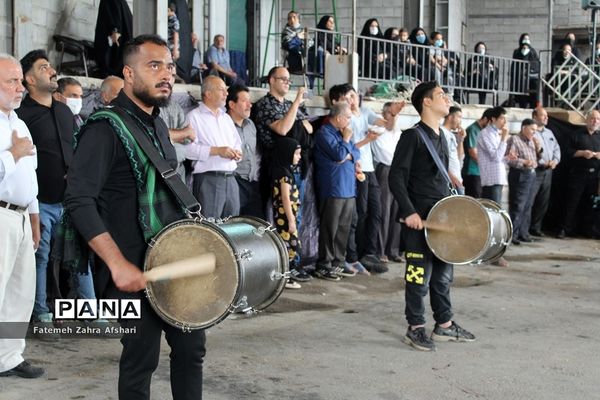 مراسم سنتی سیاه‌پوشان در حسینیه عمرانکو سمنان