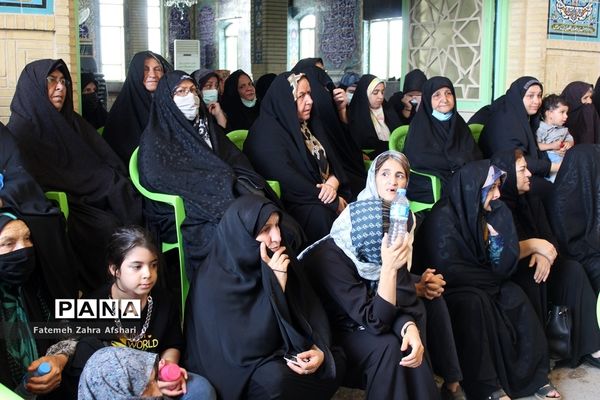 مراسم سنتی سیاه‌پوشان در حسینیه عمرانکو سمنان