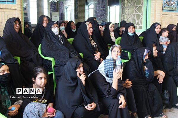 مراسم سنتی سیاه‌پوشان در حسینیه عمرانکو سمنان