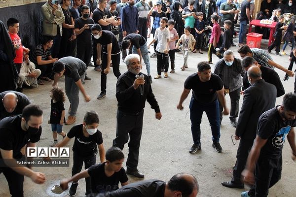 مراسم سنتی سیاه‌پوشان در حسینیه عمرانکو سمنان