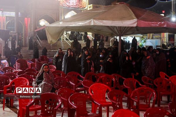 عزاداری شب اول محرم در امام‌زاده صالح(ع)