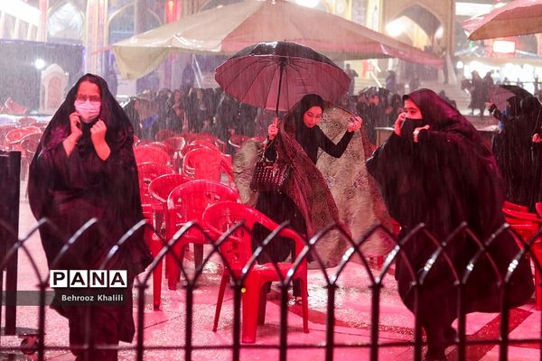 عزاداری شب اول محرم در امام‌زاده صالح(ع)