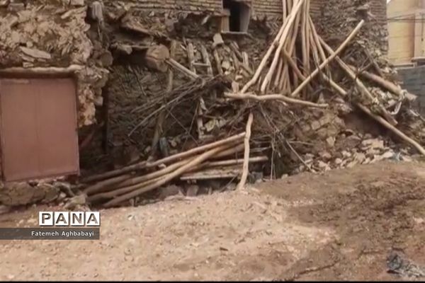 امداد‌رسانی به مردم سیل‌زده روستای بارده شهرستان بن