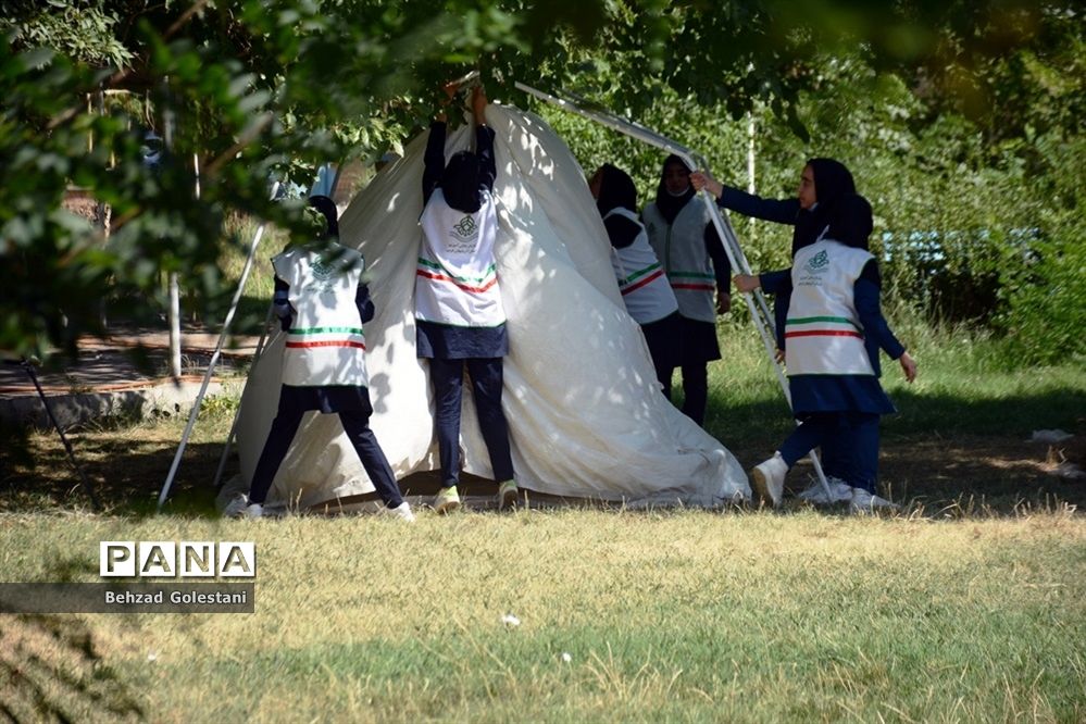 اردوی استانی پیشتازان دختر سازمان دانش‌آموزی آذربایجان‌ غربی