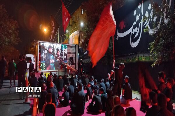 شورو شوق حسینی در کوچه پس کوچه‌های مشهد