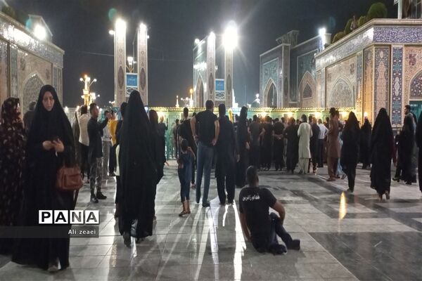 شورو شوق حسینی در کوچه پس کوچه‌های مشهد