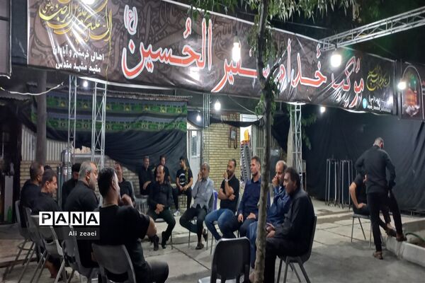 شورو شوق حسینی در کوچه پس کوچه‌های مشهد