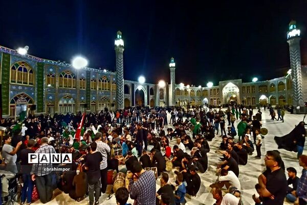 چاووش محرم درنجف ایران حرم حضرت محمد هلال بن علی (ع) آران و بیدگل