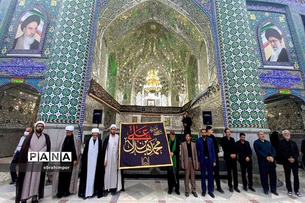 چاووش محرم درنجف ایران حرم حضرت محمد هلال بن علی (ع) آران و بیدگل