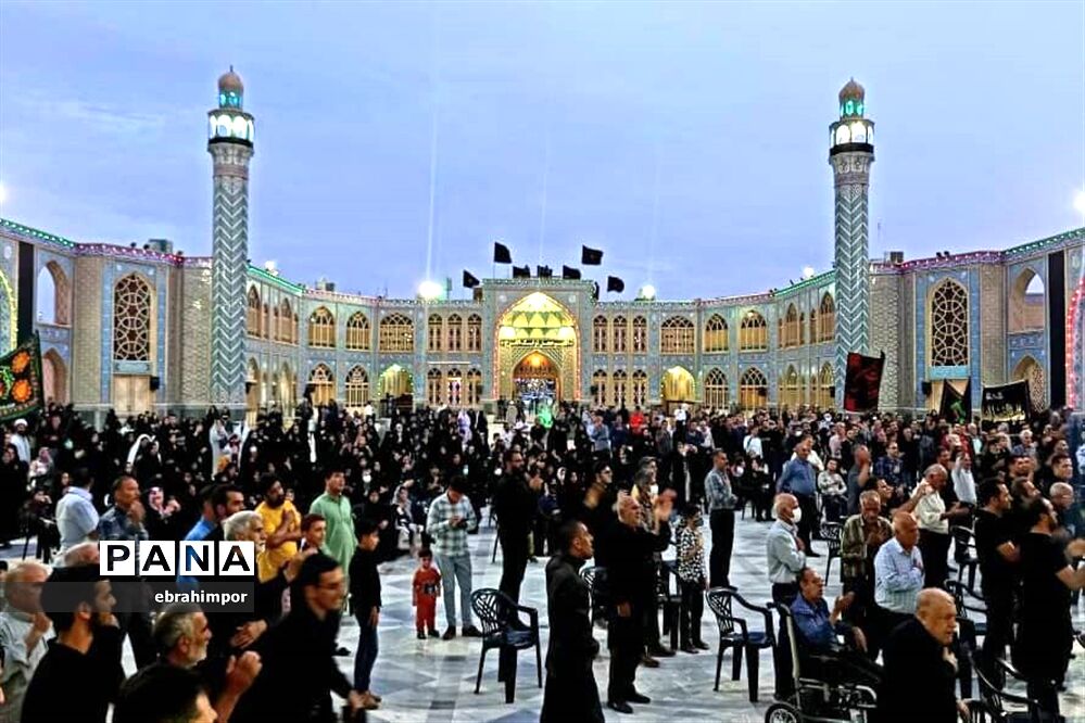 چاووش محرم درنجف ایران حرم حضرت محمد هلال بن علی (ع) آران و بیدگل