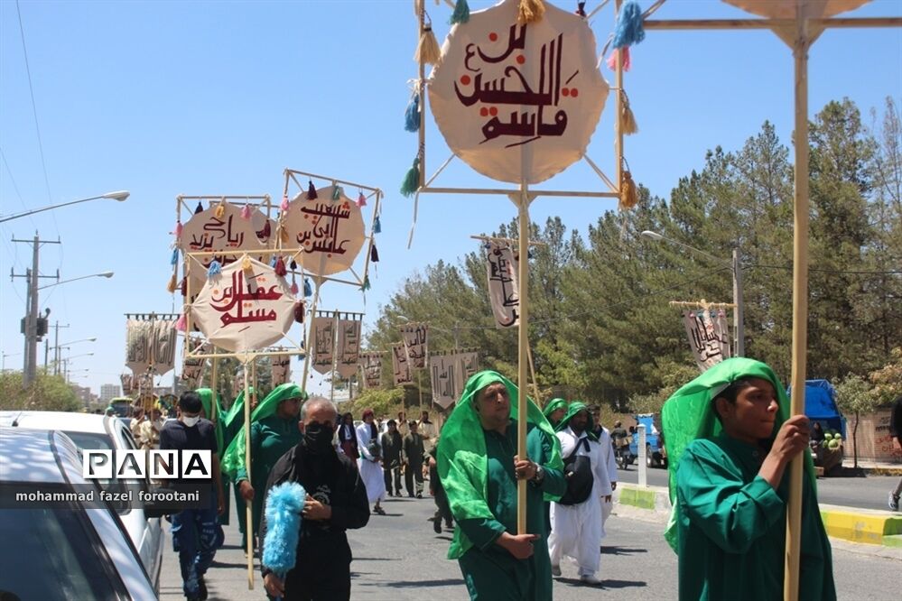 حرکت کاروان نمادین نینوا در بیرجند
