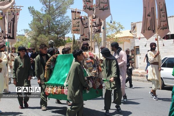 حرکت کاروان نمادین نینوا در بیرجند