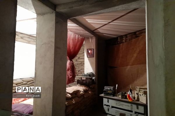 بازدید دانش‌آموزان دختر منطقه ۱۳  از موزه ملی دفاع مقدس