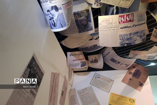 بازدید دانش‌آموزان دختر منطقه ۱۳  از موزه ملی دفاع مقدس