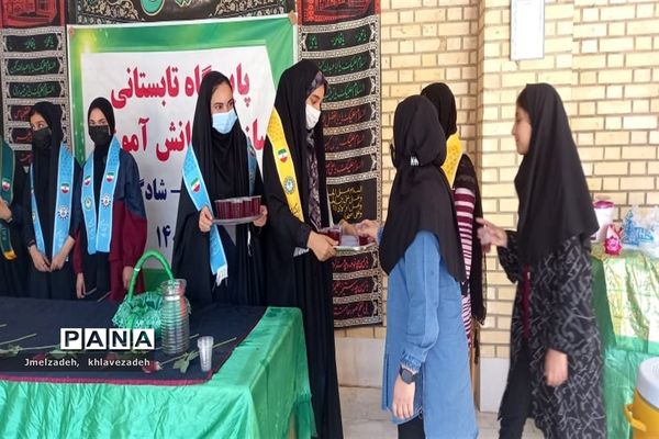 پیشتازی پیشتازان شادگانی در ایستگاه‌های صلواتی محرم الحرام