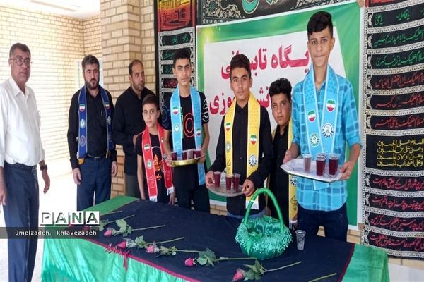 پیشتازی پیشتازان شادگانی در ایستگاه‌های صلواتی محرم الحرام